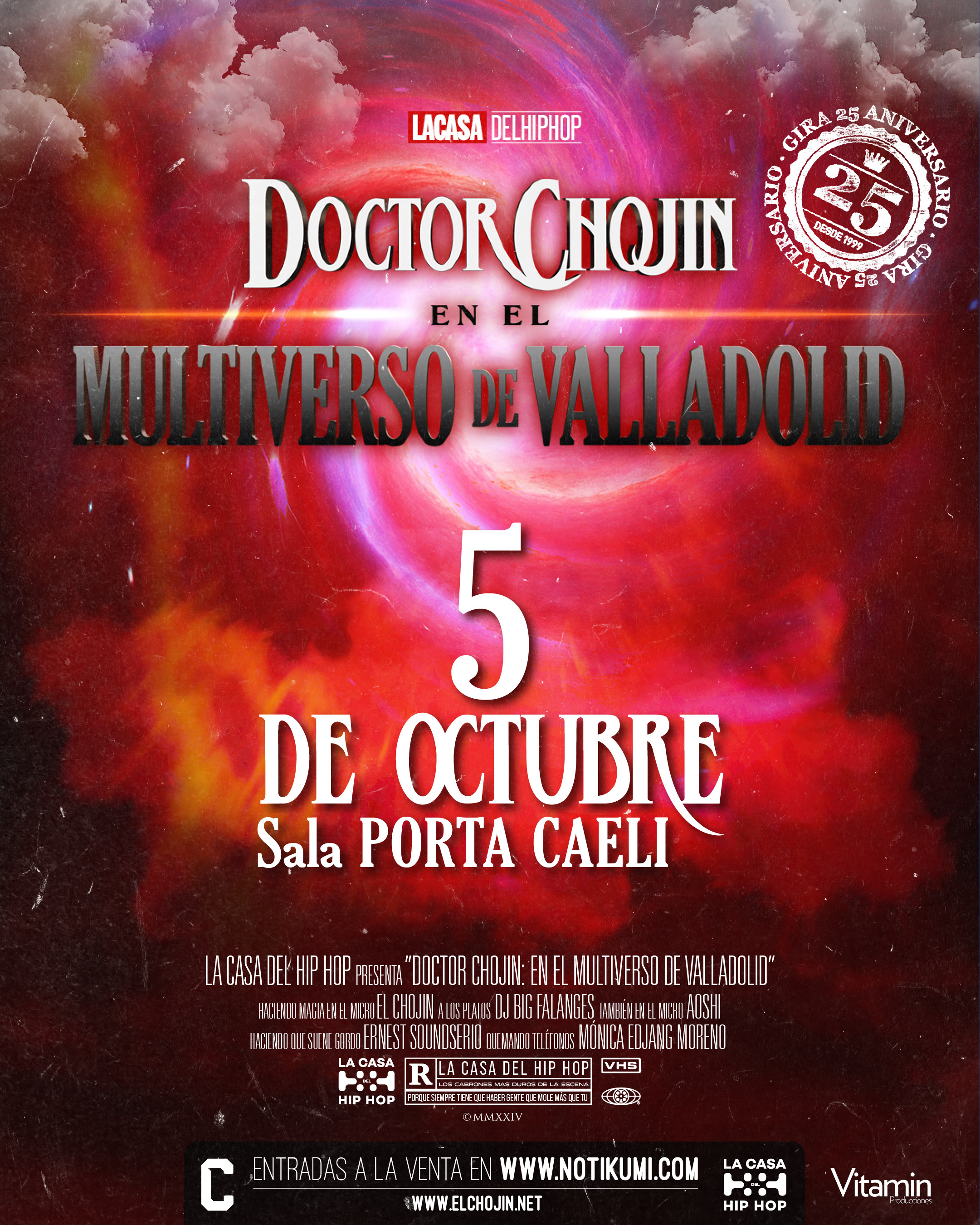 Cartel Chojin VALLADOLID 5 10 24   1080x1350 